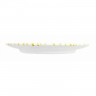 Gmundner Keramik Gmundner Keramik Gelbgeflammt Speiseteller Cup d: 25 cm / h: 2,8 cm Gmundner керамическая желтая чашка с пламенем для обеденной тарелки d: 25 см / высота: 2,8 см