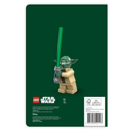 Lego Yoda Notizbuch Блокнот Йода