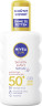 NIVEA SUN Sensitiv Sofort-Schutz Sonnenspray LSF 50+, 200 ml, Нивеа Солнцезащитный спрей для чувствительной кожи, SPF 50+, мгновенная защита, водостойкий, 200 мл