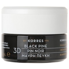 Korres (Коррес) natural products Black Pine 3D Tagescreme Gesichtscreme Feuchtigkeit, 40 мл