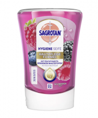 Sagrotan No-Touch Nachfuller Flussige Handseife Brombeere &amp; Waldfruchte Сменный блок для автоматического распылителя аромат ежевики и лесных ягод, 250 мл