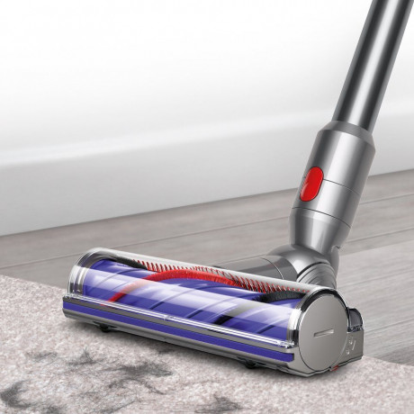 DYSON DYSON Akku-Hand-und Stielstaubsauger V8 Absolute, 425 W, Beutellos, 2 Bodendusen 5 weitere Zubehorteile Беспроводной ручной пылесос DYSON V8 Absolute, 425 Вт, без мешка, 2 насадки для пола и 5 дополнительых аксессуаров