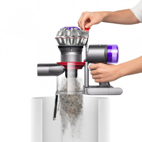 DYSON DYSON Akku-Hand-und Stielstaubsauger V8 Absolute, 425 W, Beutellos, 2 Bodendusen 5 weitere Zubehorteile Беспроводной ручной пылесос DYSON V8 Absolute, 425 Вт, без мешка, 2 насадки для пола и 5 дополнительых аксессуаров