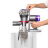 DYSON DYSON Akku-Hand-und Stielstaubsauger V8 Absolute, 425 W, Beutellos, 2 Bodendusen 5 weitere Zubehorteile Беспроводной ручной пылесос DYSON V8 Absolute, 425 Вт, без мешка, 2 насадки для пола и 5 дополнительых аксессуаров