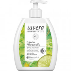 LAVERA FRISCHE PFLEGESEIFE Bio-Limette &amp; Bio-Zitronengras 250ml, 250 ml, Лавера Жидкое мыло освежающее с цитрусовым ароматом, био-лайм и био-лемонграсс, 250 мл