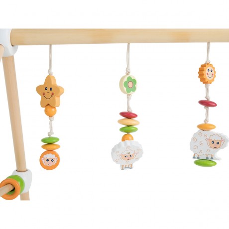 bieco Spiele Trapez Schaf Spielbogen Baby Holz Spielebogen Baby Gym Activity Center Spielbogen Игры трапеция овцы играют в арку детская деревянная игровая арка детский тренажерный зал игровой центр игровая арка