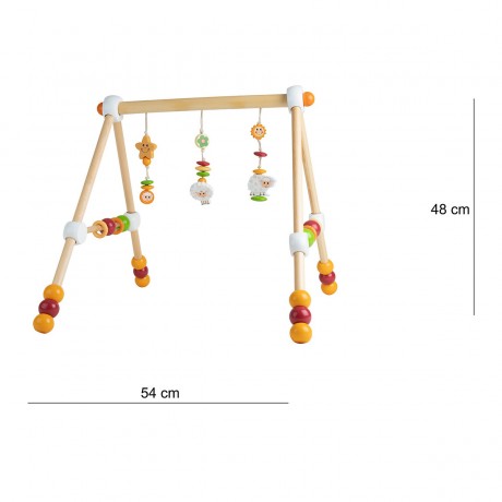bieco Spiele Trapez Schaf Spielbogen Baby Holz Spielebogen Baby Gym Activity Center Spielbogen Игры трапеция овцы играют в арку детская деревянная игровая арка детский тренажерный зал игровой центр игровая арка