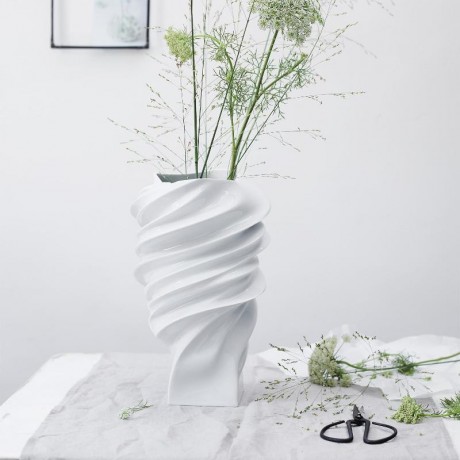 Rosenthal studio-line Rosenthal studio-line Squall Vase weiss glasiert 32 cm Rosenthal studio-line Squall ваза белая глазурь 32 см
