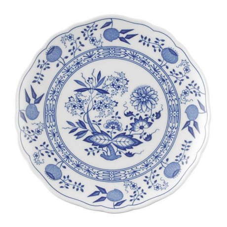 Hutschenreuther Hutschenreuther Blau Zwiebelmuster Speiseteller Coup 25 cm Hutschenreuther тарелка Coup с синим луковым узором 25 см