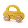 elefantasie Holzspielzeug Auto personalisiert mit Namen Деревянная игрушечная машинка с именем