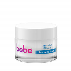 bebe Intensivpflege Trockene Haut, 50 ml, bebe интенсивный крем для лица для сухой кожи с маслом авокадо и маслом ши, 50 мл