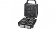 ProfiCook ProfiCook Waffelautomat PC-WA 1241, Waffeleisen schwarz/edelstahl, 1.200 Watt schwarz/edelstahl Вафельница ProfiCook PC-WA 1241, вафельница черная/нержавеющая сталь, 1200 Вт
