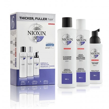 Nioxin 3-Stufen-System Starter-Set 6 Стартовый набор для трехступенчатой ??системы 6