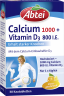 Abtei Calcium 1.000 + Vitamin D3 800 I.E. Kautabletten 30 Kautabletten (113 g), Abtei Жевательные таблетки кальция 1000 мг с витамином D3 800 МЕ для костей и мышц, 30 жевательных таблеток (113 г)