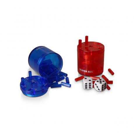 BestSaller Super Six Wurfelspiel (2er Set) Игра Super Six Craps (набор из 2)