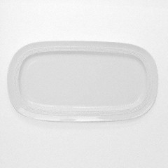 Friesland Friesland Jeverland Weiss Kuchenplatte oval 35 cm Овальная тарелка для торта Friesland Jeverland Weiss 35 см