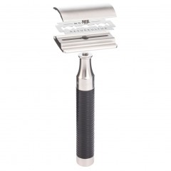 Muhle Rocca Edelstahl Rasierhobel  Безопасная бритва Rocca из нержавеющей стали.