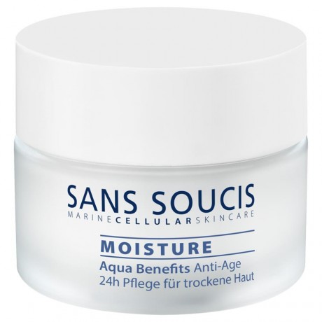 Sans Soucis Moisture Aqua Benefits Anti-Age 24h Pflege Fuss normale Haut, Дневной крем для лица, 50 мл