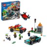 LEGO City Fire 4er Set, ЛЕГО НАБОР 60318 Пожарный вертолёт + 60319 Пожарная бригада и полицейская погоня + 60320 Пожарная часть + 60321 Пожарная команда