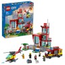 LEGO City Fire 4er Set, ЛЕГО НАБОР 60318 Пожарный вертолёт + 60319 Пожарная бригада и полицейская погоня + 60320 Пожарная часть + 60321 Пожарная команда