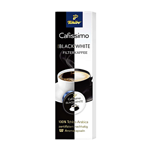 Tchibo Cafissimo Черно-белый 75г, 10 капсул