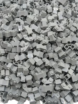 LEGO LEGO Facettenstein 87620 - modified Facet - hellgrau light bluish grey - 500 Teile - neu LEGO Facet Stone 87620 - модифицированный Facet - светло-серый светло-голубовато-серый - 500 штук - новый