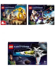 LEGO 3er Set: Zyclops-Verfolgungsjagd + Duell mit Zurg + XL-15-Sternjager Набор из 3 предметов: «Погоня за циклопом» + «Зург-дуэлянт» + «Звездный истребитель XL-15».