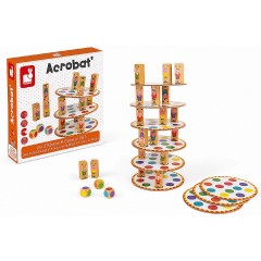 Janod Wackelturm-Spiel Acrobat Игра Acrobat с качающейся башней