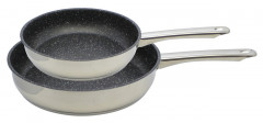 Elo Elo Basic Pfannenset 2-tlg. MARMORIT edelstahl Набор сковород Elo Basic, 2 шт. МАРБЛЕРИТ