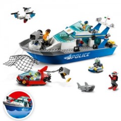 LEGO City Polizeiboot Городской полицейский катер