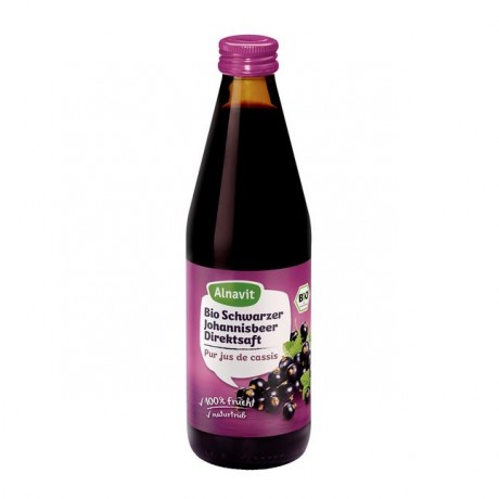 Alnavit Bio Schwarze Johannisbeer Direktsaft Сок прямого отжима 0,3 l