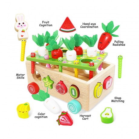 Vicabo Holzspielzeug Montessori Spielzeug Lernspiele fur Kinder Деревянные игрушки Монтессори игрушки развивающие игры для детей
