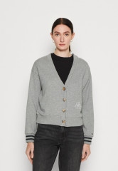 Tommy Hilfiger REG VARSITY IMD NY Zip-up sweatshirt medium heather grey REG VARSITY IMD NY Толстовка на молнии средний вересковый серый