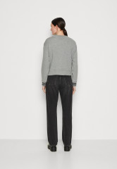 Tommy Hilfiger REG VARSITY IMD NY Zip-up sweatshirt medium heather grey REG VARSITY IMD NY Толстовка на молнии средний вересковый серый