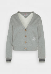 Tommy Hilfiger REG VARSITY IMD NY Zip-up sweatshirt medium heather grey REG VARSITY IMD NY Толстовка на молнии средний вересковый серый