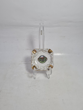 Пепельница винтажная Plankenhammer Floss Bavaria, фарфор, 8 х 2 см, Германия, 1970-80гг.