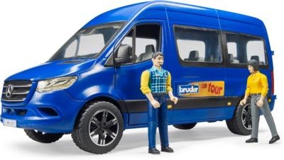 Bruder MB Sprinter Transfer mit Fahrer und Fahrgast Трансфер MB Sprinter с водителем и пассажиром