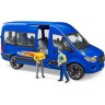Bruder MB Sprinter Transfer mit Fahrer und Fahrgast Трансфер MB Sprinter с водителем и пассажиром