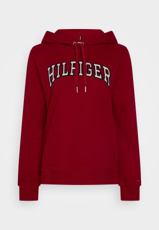 Tommy Hilfiger VARISTY HOODIE Hoodie royal berry VARISTY HOODIE Толстовка с капюшоном королевская ягода