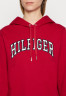 Tommy Hilfiger VARISTY HOODIE Hoodie royal berry VARISTY HOODIE Толстовка с капюшоном королевская ягода