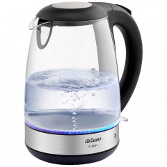 Arzum Arzum Wasserkocher arzum AR3071 Wasserkocher schnurlos Schwarz, 1.70 l, 2200 W  Чайник Arzum Чайник arzum AR3071 беспроводной черный, 1,70 л, 2200 Вт