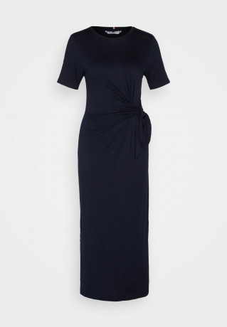 Tommy Hilfiger KNOT MIDI Jersey dress desert sky KNOT MIDI Платье из джерси небо пустыни
