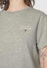 Tommy Hilfiger SHORT SLEEVE T-SHIRT DRESS Nightie light grey heather ПЛАТЬЕ-ФУТБОЛКА С КОРОТКИМ РУКАВОМ Nightie светло-серый вереск