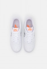 Nike Sportswear AIR FORCE 1 #x27;07 UNISEX Sneaker low white/black/orange AIR FORCE 1 #x27;07 UNISEX Низкие кроссовки женские белый/черный/оранжевый