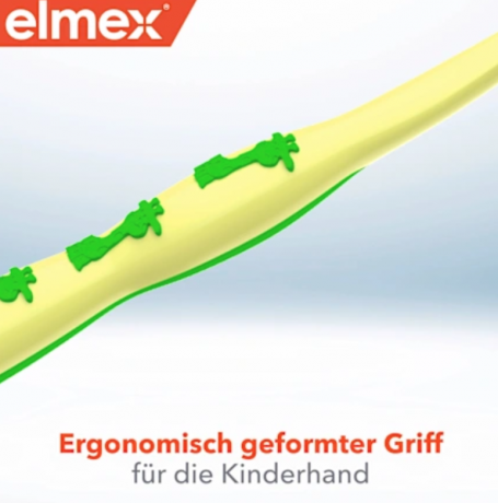 elmex Zahnpflege SET Kinder 0-2 Jahren, Детский набор для ухода за зубами для 0-2 года: зубная щетка 1шт + зубная паста 12мл