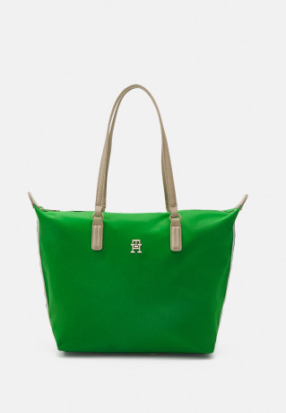 Tommy Hilfiger POPPY TOTE CORP Handbag Galvanic Green POPPY TOTE CORP Сумка Гальванический зеленый