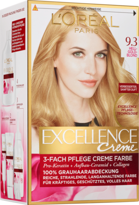 Excellence Краска для волос Hellgoldblond 9.3