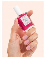Manucurist Active Glow  Blueberry 2st Уходовый лак для ногтей с эффектом сияния и укрепления, 15 мл x 2шт