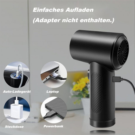 Lannister Lannister Akku-Handstaubsauger Druckluft Staubwedel 6000mAh 51000RPM drei Geschwindigkeitsregelung, LED-Licht eine Taste starten eine Vielzahl von Dusen Беспроводной ручной пылесос Lannister, тряпка со сжатым воздухом, 6000 мАч, 51000 об/мин, т