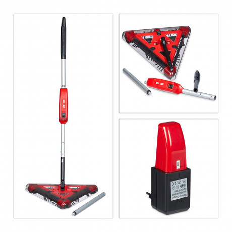 relaxdays relaxdays Akkubesen Akkubesen ohne Beutel Аккумуляторная метла Relaxdays Аккумуляторная метла без сумки